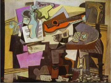 Naturaleza muerta cubista de 1942 Pablo Picasso Pinturas al óleo